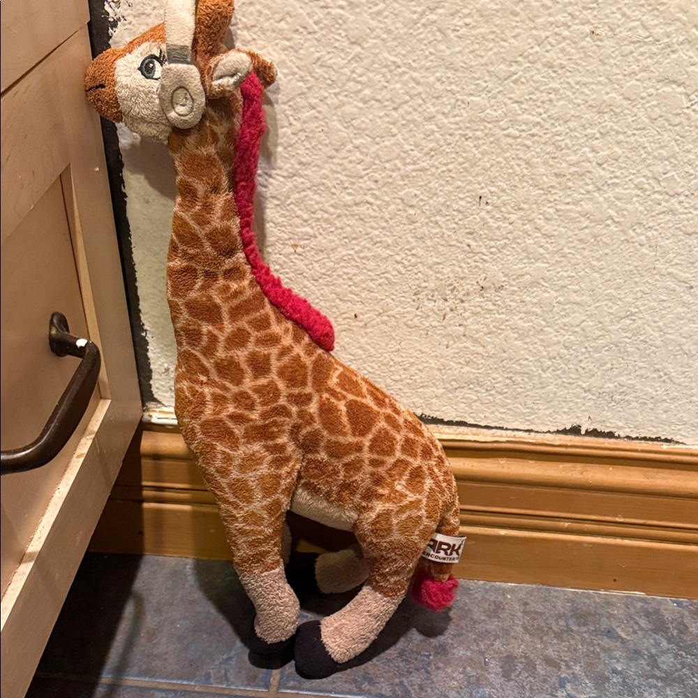 Plush Giraffe Stuffed Animal - Soft Tan & Brown